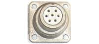 chassis w/out nut 17P female nickel