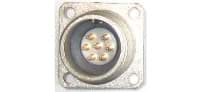 chassis w/out nut 17P male nickel