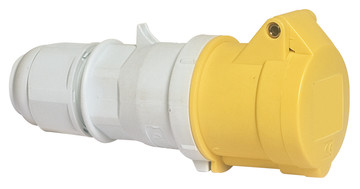 CEE koppeling 4p  16A 110V 4h geel IP44 Bals QuickConnect