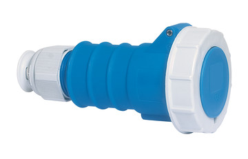 CEE koppeling 3p  16A 230V 6h blauw IP67 Bals QuickConnect