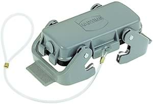 Han 10B-2LOCK kap tbv kabelhuis [metaal] grijs