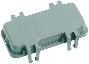 Han 16B-2LOCK kap tbv kabelhuis [kunststof] grijs
