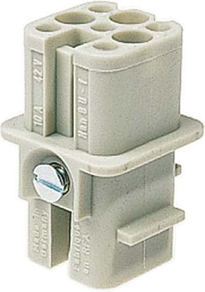 Han  3A insert D 8p female krimp