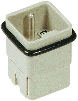 Han  3A insert Q 5p+a male krimp