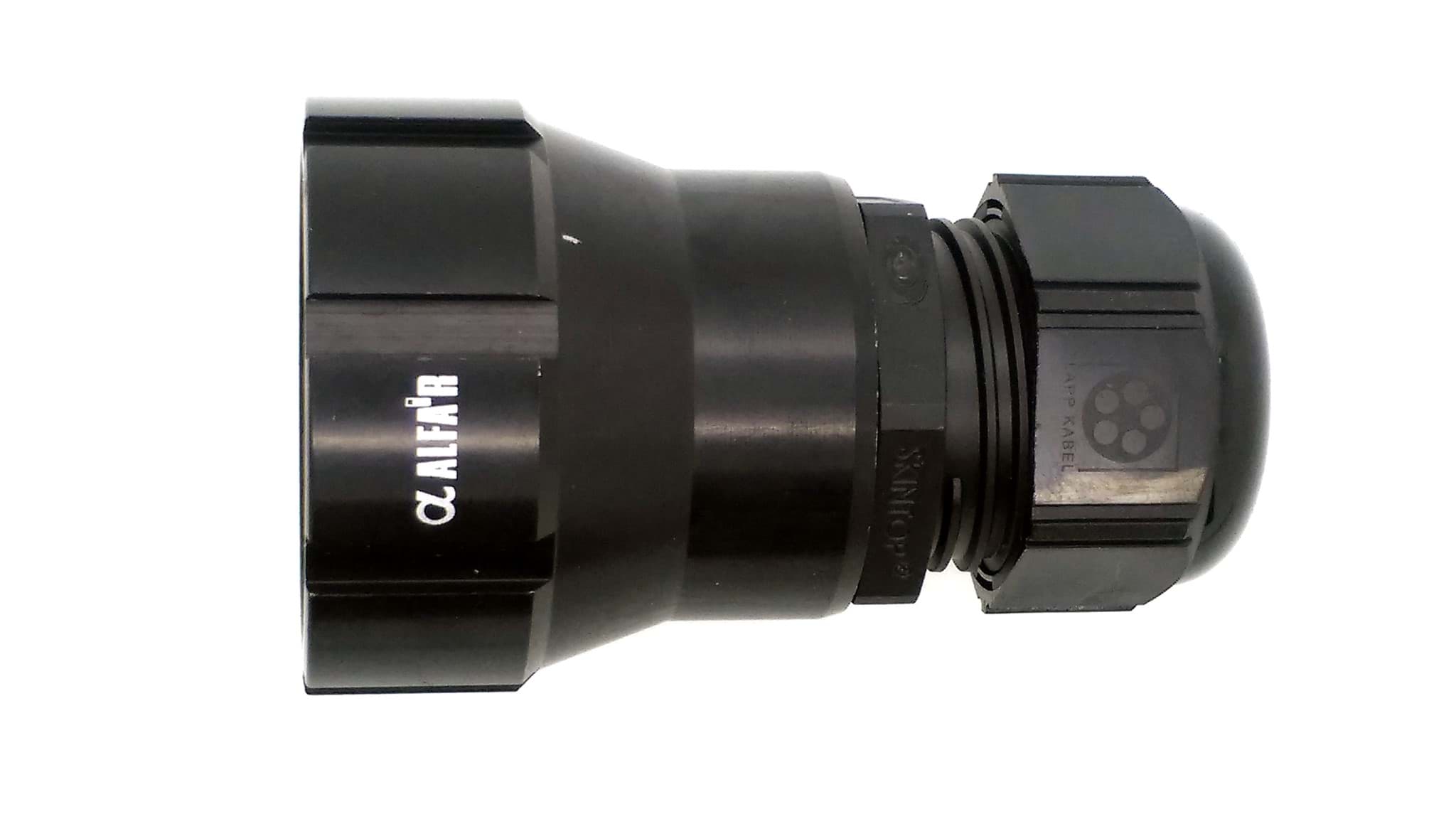 backshell T30 black d9-17 (M25 version)