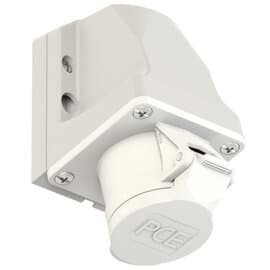CEE wcd-opbouw 3p  16A  42V 12h wit IP44 PCE