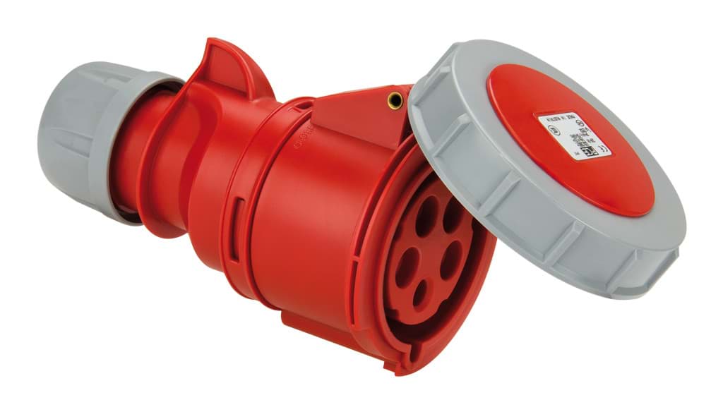 CEE koppeling 5p  16A 400V 6h rood IP67 PCE