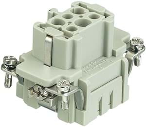 Han  6B insert E 6p female krimp