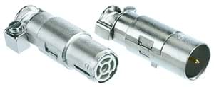 Han insert-Quintax coax+D female