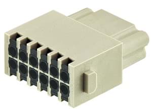 Han module Quick-L DD12 female 1mod.