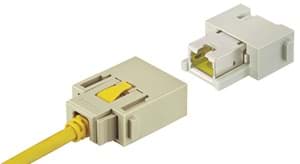 Han module RJ45 CAT6 female/female 1mod