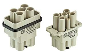Han Compact insert Q 4/2 male quick-lock