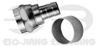 F crimp voor coax12 losse bus