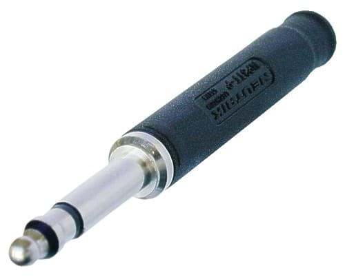 BANTAM phoneplug krimp/zwart