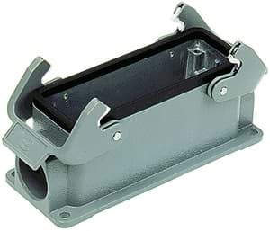 Han 24B-2LOCK opbouw hoog 2xPG21 grijs