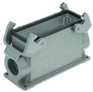 Han 24B-2LOCK opbouw hoog 1xPG21 grijs