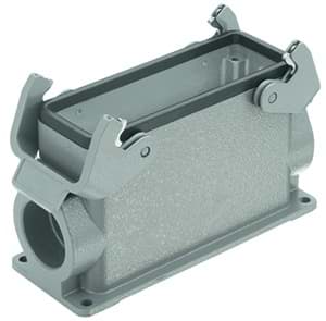 Han 24B-2LOCK opbouw hoog 1xM32 grijs