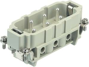Han 16B insert HsB 6p 35A male schroef