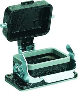 Han  6B-1LOCK aanbouw + kap-metaal zwart Han-6M