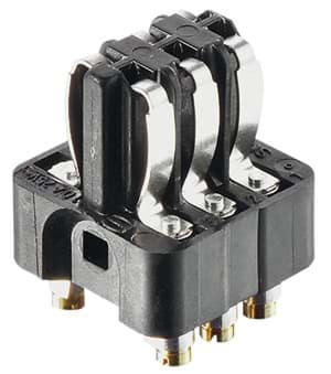Han  3A insert Staf 6p male schroef