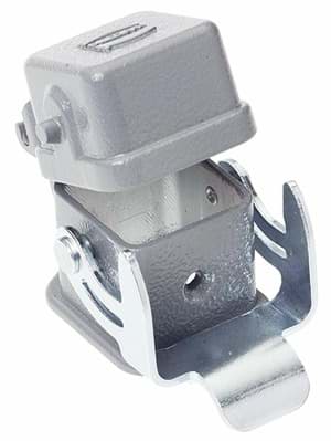 Han  3A-1LOCK aanbouw metaal + deksel no seal grijs