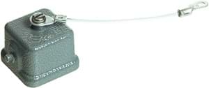 Han  3A-1LOCK kap metaal chassis male grijs