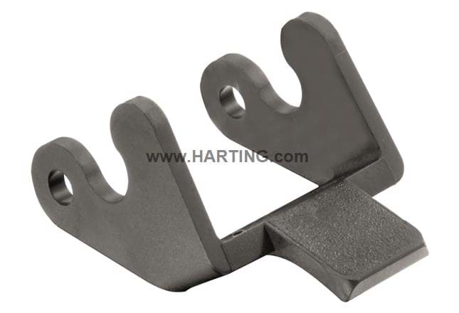 Han  3A locking lever plastic black