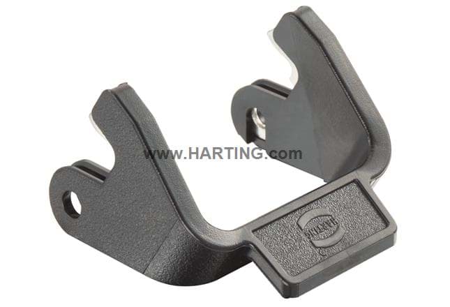 Han B locking lever plastic black