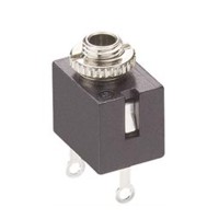 jack 2,5mm chassis 2p gesloten
