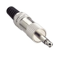 jack 3,5mm steker 2p metaal