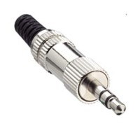 jack 3,5mm steker 3p metaal