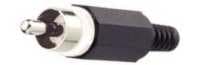 RCA steker pvc zwart/wit