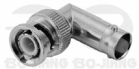 BNC adapter male/female haaks 50 Ohm