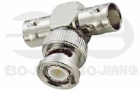 BNC T-stuk 2x female/1x male 75 Ohm