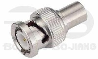 BNC afsluiter 75 Ohm paars