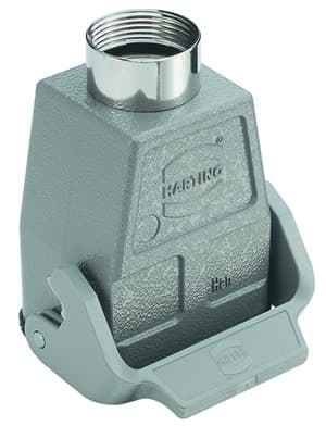 Han  6B-1LOCK koppelhuis hoog top-invoer PG21 grijs