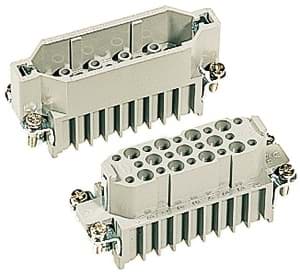 Han 16A insert D 25p male krimp