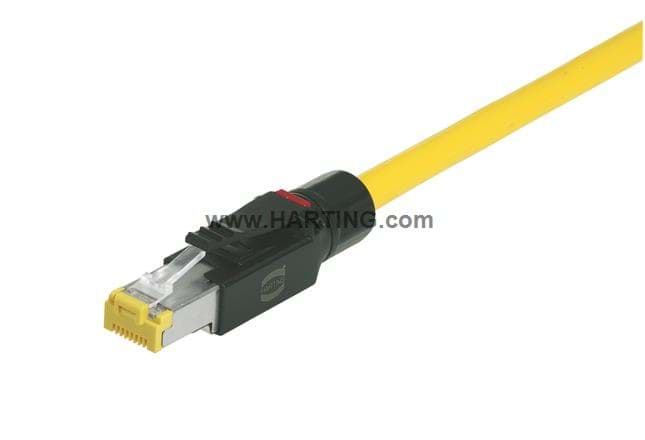 RJ45 field connector CAT6A Harting