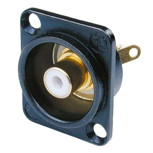 RCA chassis D zwart/wit