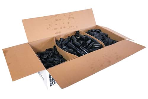 etherCON kabeldeel zwart BSX-tule (exclusief RJ45 connector) BULK