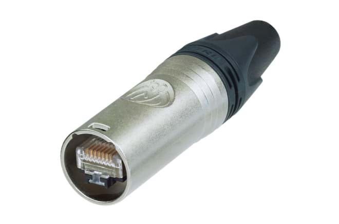 etherCON CAT6A IP65 cable connector nickel insulation wire d>1.1mm