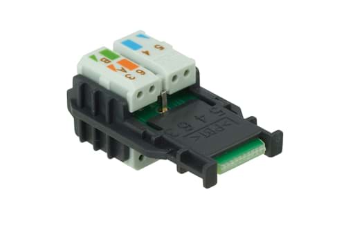 etherCON CAT6A connector insert AWG27-24 for re-assembly