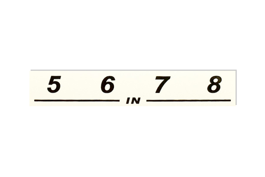 stagebox NSB Label 5-8 IN