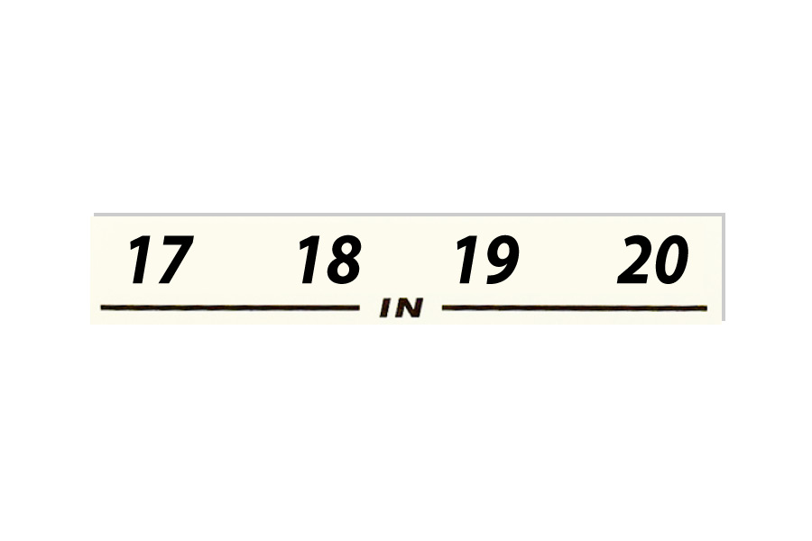stagebox NSB Label 17-20 IN