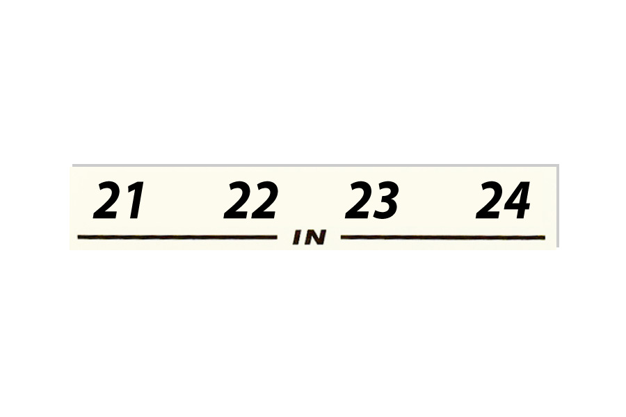 stagebox NSB Label 21-24 IN