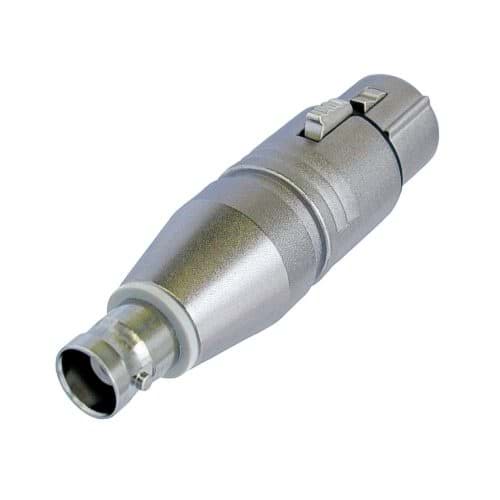adapter XLR-3p-female <> BNC female