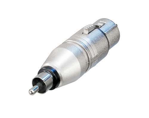 adapter XLR-3p-female <> RCA male