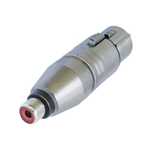 adapter XLR-3p-female <> RCA female