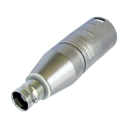 adapter XLR-3p-male <> BNC female