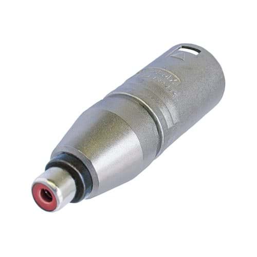 adapter XLR-3p-male <> RCA female